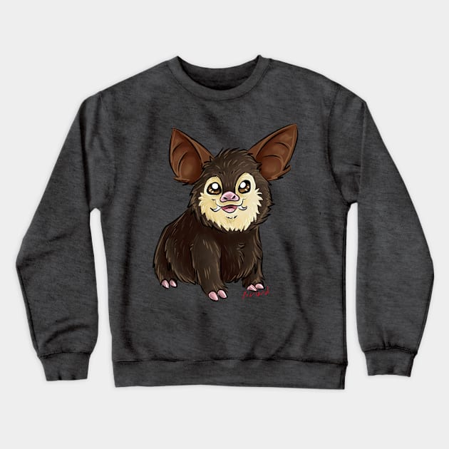 Fuzzy pig Crewneck Sweatshirt by ThePieLord